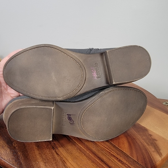 NEW Kenzie Gerona Dark Gray Ankle Boots Women's Size 9 - Picture 12 of 15